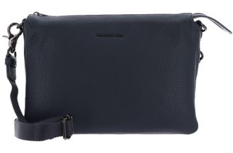 Mandarina Duck Womens Mellow Leather Crossover, Dress Blue, Taglia Unica