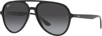 Ray-Ban Zonnebril - Heren - Zonnebrillen - Zwart - 57 MM - Accessoires