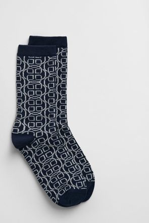 GANT Women Monogram Socks (39-41) EVENING BLUE