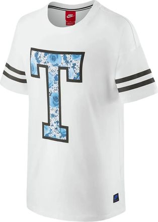 Nike Tokyo City striped floral T-shirt - White