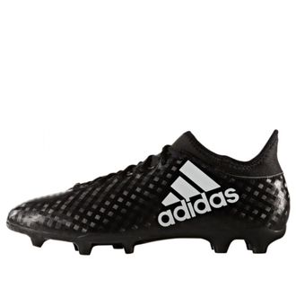 adidas X 16 3 FG Firm Ground Black White BB5643