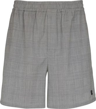 Balmain Hombre, Pantalones cortos, Gris, Talla: 2XL