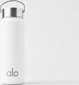 Alo Water Bottle in White