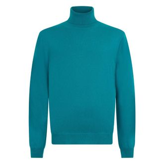 Malo Truien & Vesten, Heren, Blauw, 3Xl, Cashmere coltrui
