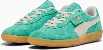 Puma Palermo Vintage 396841-05 Sneakers Mens Jade Frost Suede Shoes RHS8604
