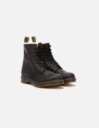 Dr. Martens Womens Dr. Martens Winterised Womens Black Burnished Wyoming Serena Boots - Size: 4