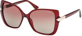 Guess GU7820 69F Womens Sunglasses Red Size 56