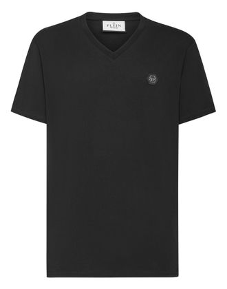Philipp Plein T-Shirt V-Hals Gothic Plein
