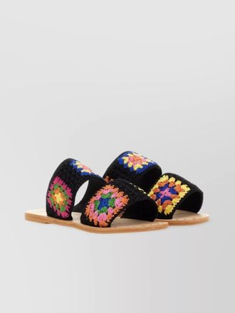 Maneb&igrave; leather sandals