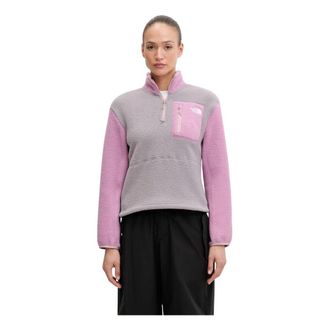 The North Face Yumiori Pullover - Dames - Fleece jassen - Roze - XL - Polyester - Fitness