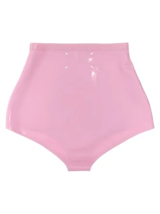 Maison Margiela High-Waisted Latex Briefs - Pink