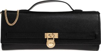 Michael Kors Hamilton Handbag - Dames - Handtassen - Zwart - ONE Size - Leer - Tassen