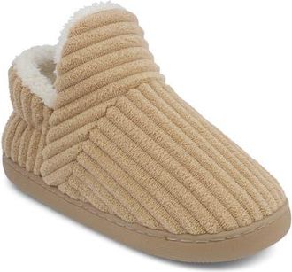 Mia Plushy Slipper Bootie in Taupe at Nordstrom, Size 10