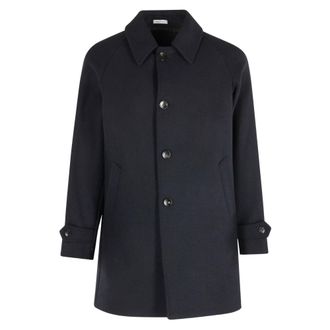 Breras Milano Cappoto Lana Raglan - Coats - Hombre - Azul - XL
