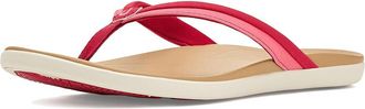 Olukai Hoopio Malua Womens Sandals Mystic Berry/Hot Pink : 10 B - Medium, Synthetic