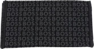 HUGO BOSS Tadic Sjaal - unisex - Accessoires - Zwart - Maat: ONE Size Viscose
