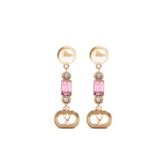 Valentino Garavani Ovalette Oorbellen - Dames - Oorbellen - Veelkleurig - ONE Size - Accessoires