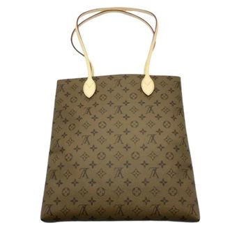 Louis Vuitton Pre-owned Monogram Reverse Tote Bag - Pre-owned - Mujer - Marr&oacute;n - ONE SIZE