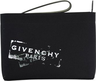 Givenchy Compact Etui - Heren - Clutches - Zwart - ONE Size - Tassen
