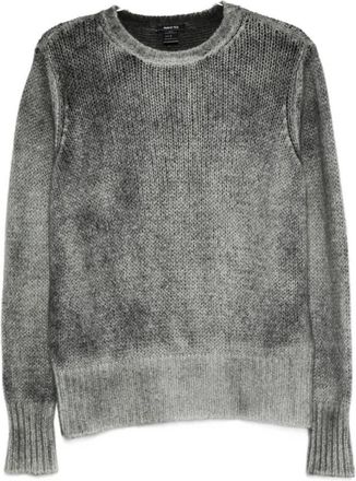 Avant Toi Round-neck Truien - Dames - Ronde hals truien - Grijs - 2XS - Kasjmier - Truien & Vesten