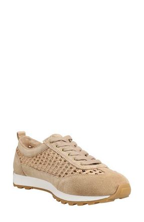 Pelle Moda Kimsy Lace-Up Sneaker in Ecru at Nordstrom, Size 8.5