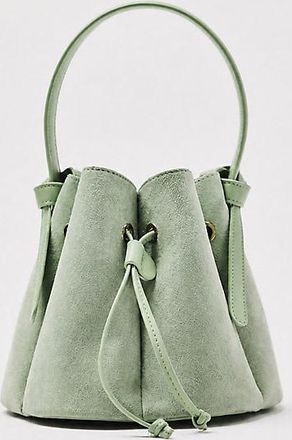 Melie Bianco Laguna Faux Suede Mini Bucket Bag