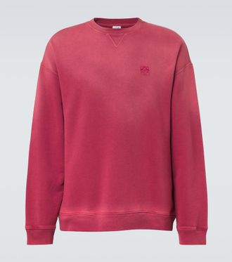 Loewe Anagram cotton jersey sweatshirt