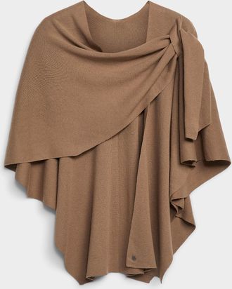 Fraas Womens Solid Ruana-style shawl