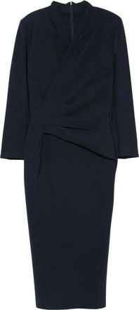 La Petite Robe Di Chiara Boni Abito Demei - - Dresses - Donna - Blu - L