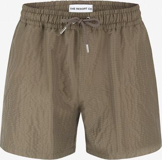 The Resort Co Badeshorts mit welligem Motiv Classic