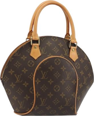 Louis Vuitton Ellipse Monogram Canvas Brown Canvas Handbag (Pre-Owned)