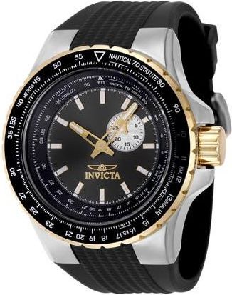 Invicta 49732 Aviator Watch in Gunmetal/Gold at Nordstrom Rack