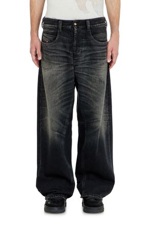 Diesel Relaxed Jeans Regular Waist 1997 D-Enim-M - Jeans - Unisex - Black