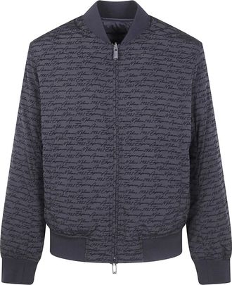 Emporio Armani Heren, Jassen, Grijs, Maat: M