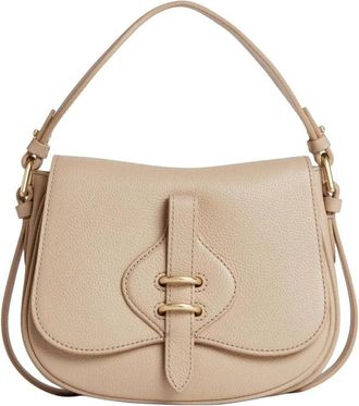 Coccinelle Mavery Small Shoulder Bag - Dames - Schoudertassen - Beige - ONE Size - Katoen - Tassen