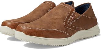 Nunn Bush Conway EZ Moccasin Toe Slip-On Easy Slip-In Loafer Mens Lace-up Boots Tan : 10.5 W (EE), Synthetic