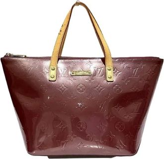Louis Vuitton Pre-owned Tote Bags, female, Purple, Size: ONE SIZE Pre-owned Vernis Bellevue PM Handbag