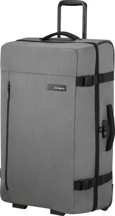Samsonite Koffer SAMSONITE Roader Dufffle wheeled, Damen, Gr. B/H/T: 45cm x 32cm x 79cm, grau, Polyester, Koffer Koffer