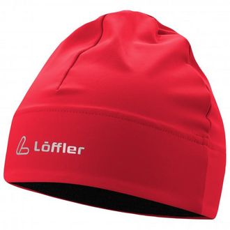 LOEFFLER Mono Hat M&uuml;tze - Unisex | rot