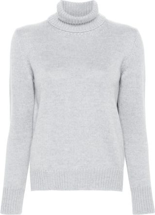 Blanca Vita ribbed-knit sweater - women - Virgin Wool - 44 - Grey