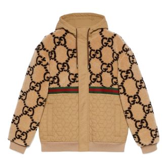 Gucci GG Jacquard Jacket Beige Ebony 706419-XJETL-2066