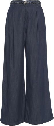 Liu Jo Dames, Broeken, Blauw, Maat: W28 Denim