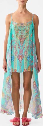 Camilla Mini Dress With Long Overlay In The Concubines Corridor