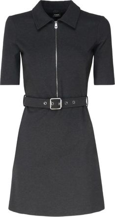 Pinko Abito racchetta punto - Dames - Shirt Kleedjes - Grijs - XS - Kleedjes