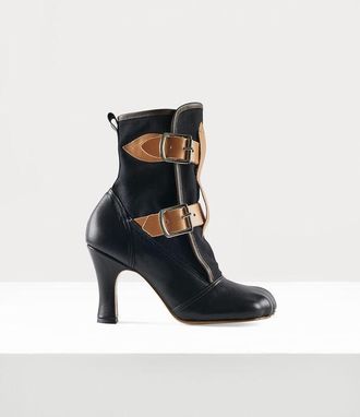 Vivienne Westwood Bondage Boot Leather Black 4-37 Women