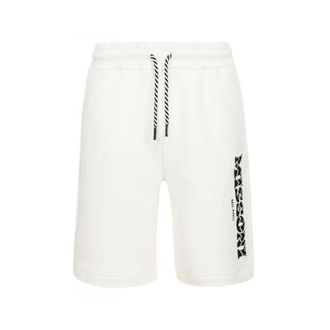 Missoni Long Shorts, male, White, Size: L Cotton Logo Shorts