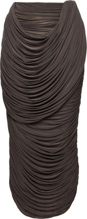 Magda Butrym Cupro Midi Skirt