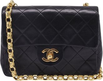 Chanel Quilted Square Mini Flap Bag (Authentic Pre-Loved)