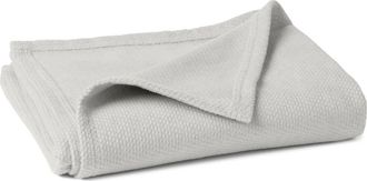Coyuchi Sequoia Washable Organic Cotton & Organic Wool Blend Throw in Soft Gray at Nordstrom