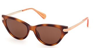 Max & Co. MO0101 52E Womens Sunglasses Tortoiseshell Size 54